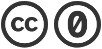 Symbol der CC0-Lizenz