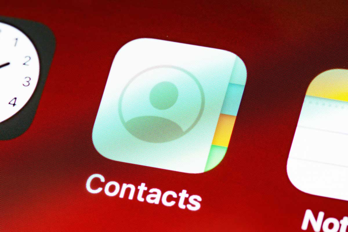 App «Kontakte» auf Smartphone